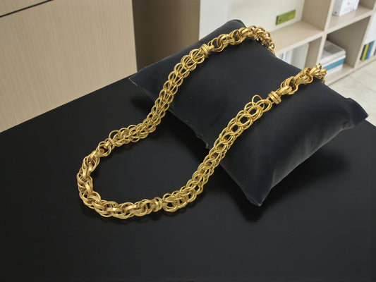 REGAL KNIGHT GOLD 23 INCH MEN'S CHAIN
