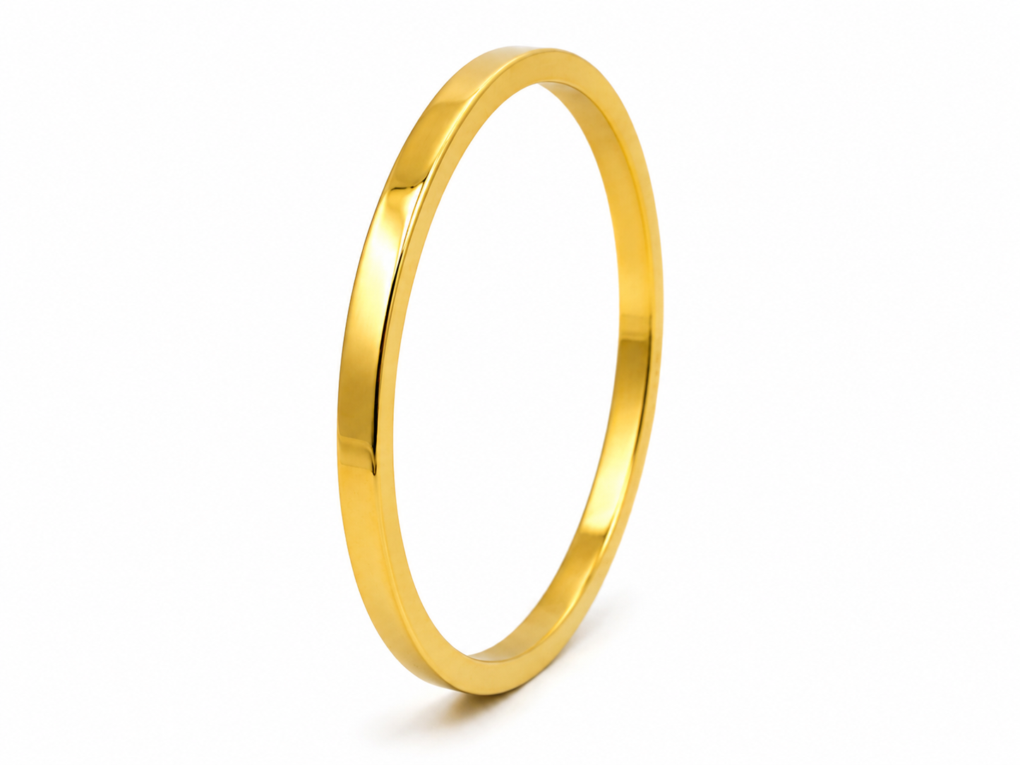 SLEEK MODERN GOLD MEN’S KADA