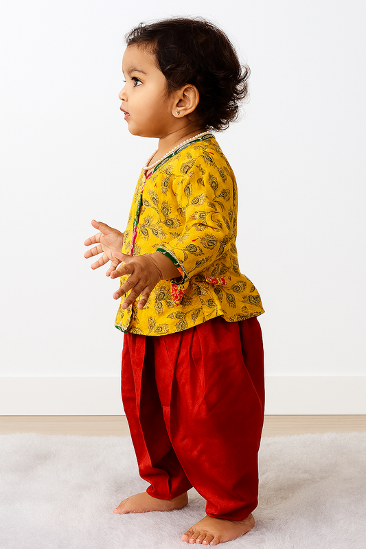 COTTON KRISHNA DRESS FOR INFANTS & TODDLERS