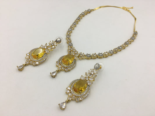 JACQUELINE AD NECKLACE SET
