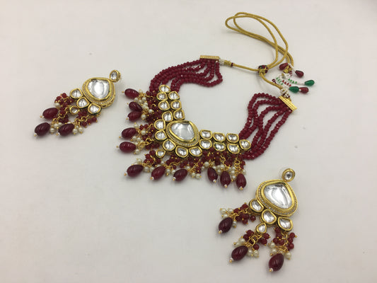 ZORAYA KUNDAN NECKLACE SET