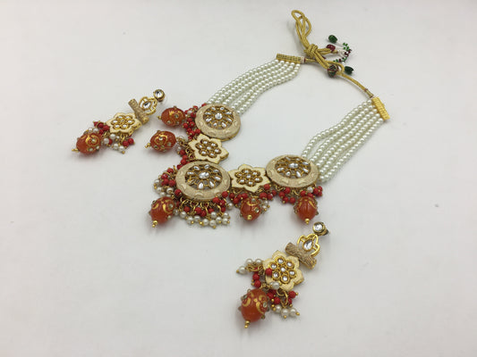 ELOWEN KUNDAN NECKLACE SET