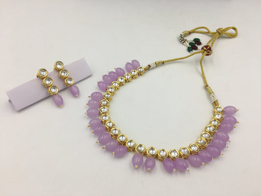 FIORA KUNDAN NECKLACE SET