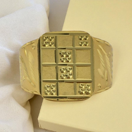 JAYVEER MICRO GOLD PLATED RING