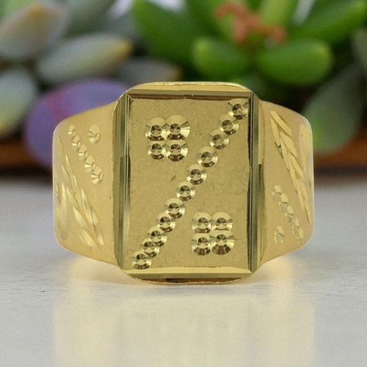 RANJEET MICRO GOLD PLATED RING