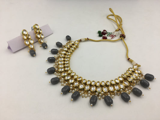 FLORENCE KUNDAN NECKLACE SET