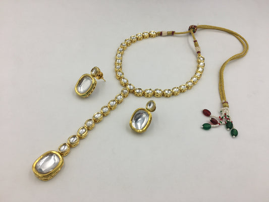 ARAMINTA KUNDAN NECKLACE SET