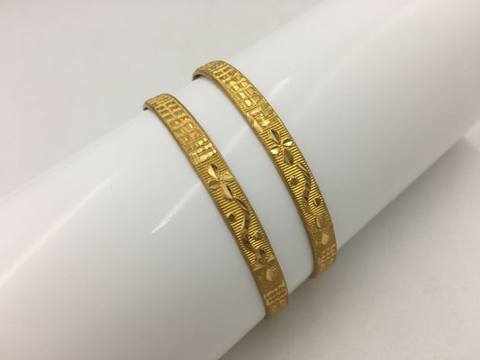 AAVYA MICRO GOLD PLATED BANGLES