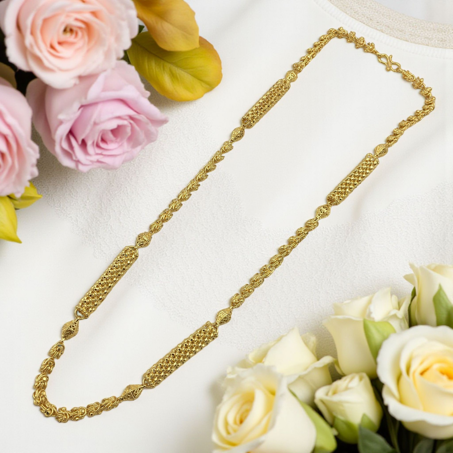 NAMISH GOLD 22 INCH MEN'S CHAIN