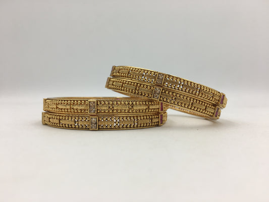 NANDHINI RAJWADI BRASS BANGLES