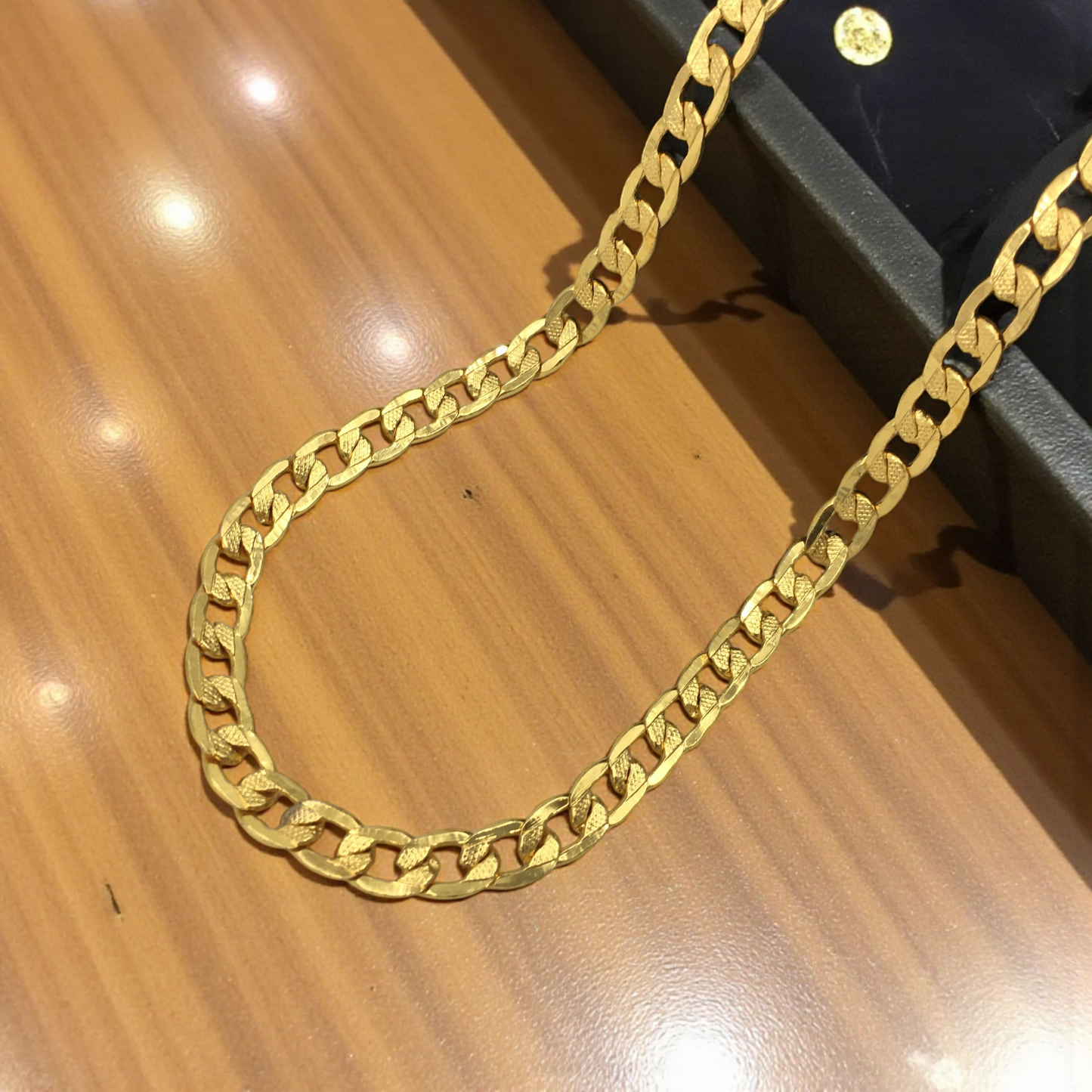 ALEX GOLD 22INCH MEN'S CHAIN