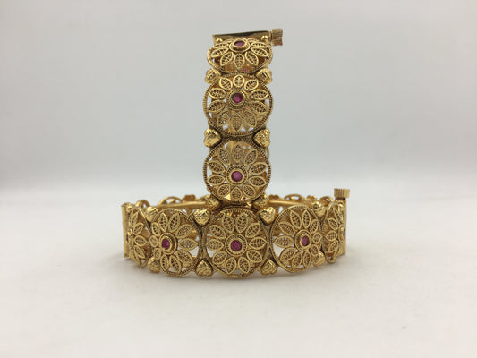 HARITHA RAJWADI BRASS BANGLES