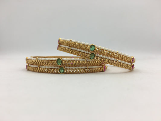SANDEEPTHI RAJWADI BRASS BANGLES