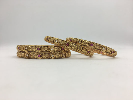 ARCHITA RAJWADI BRASS BANGLES