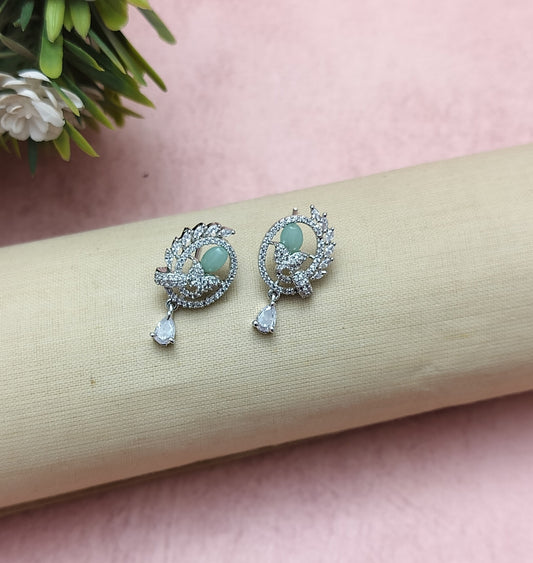 STERLING WHITE AD PENDANT SET