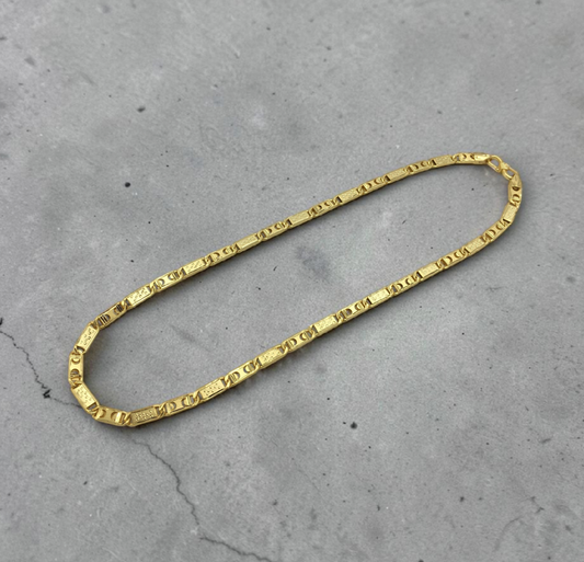SYMBOLIC ENGRAVED MEN’S CHAIN