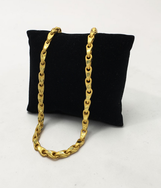 PREMIUM DESIGNER MICRO GOLD MEN’S CHAIN