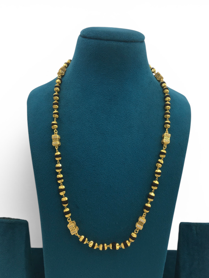 PREMIUM CUBE AD RUDRAKSH MEN’S MALA