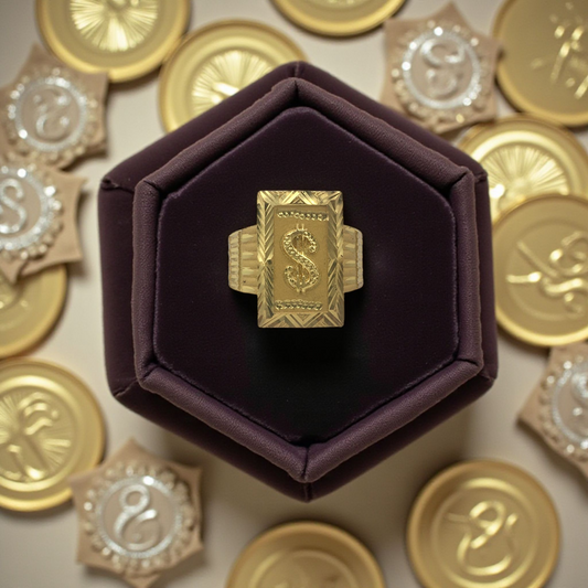 MANVIK MICRO GOLD PLATED RING