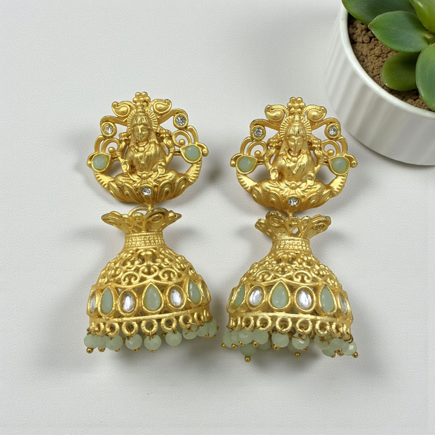 VARALAXMI MICRO GOLD JHUMKAS