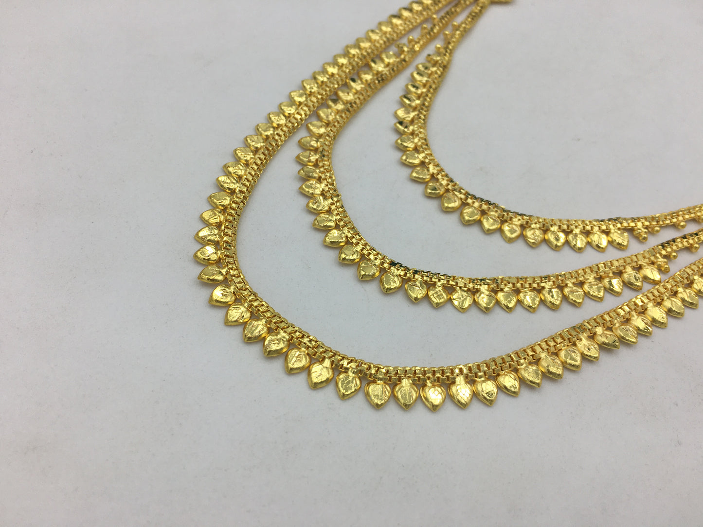 BRAHMI MICRO GOLD LONG NECKLACE SET
