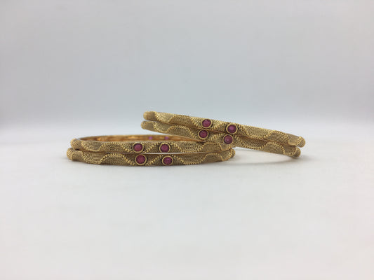 VIDHYA RAJWADI BRASS BANGLES
