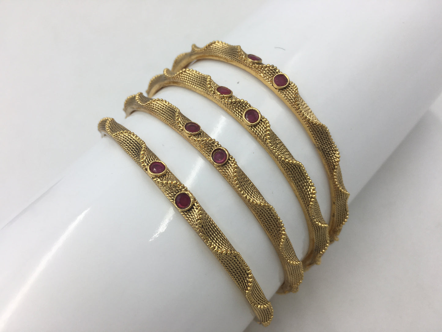 VIDHYA RAJWADI BRASS BANGLES