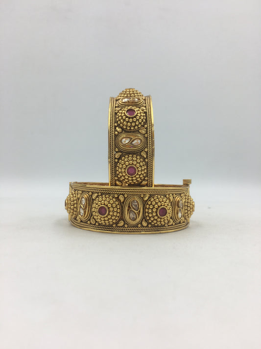 SUBHITA RAJWADI BRASS BANGLES