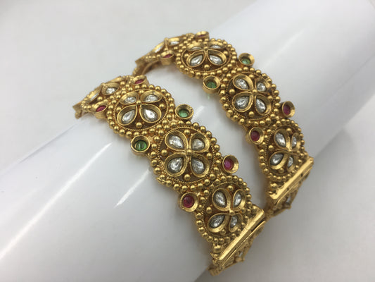 SAMPURNA RAJWADI BRASS BANGLES