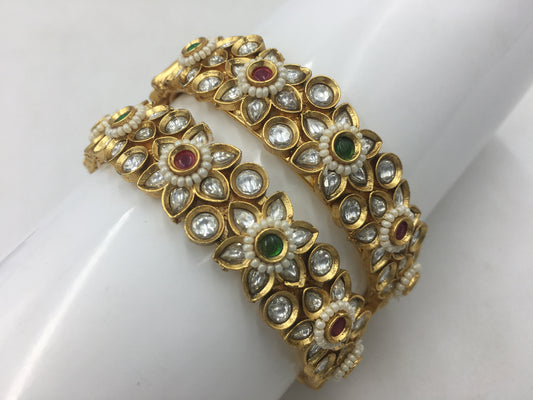 VARSHINI RAJWADI BRASS BANGLES
