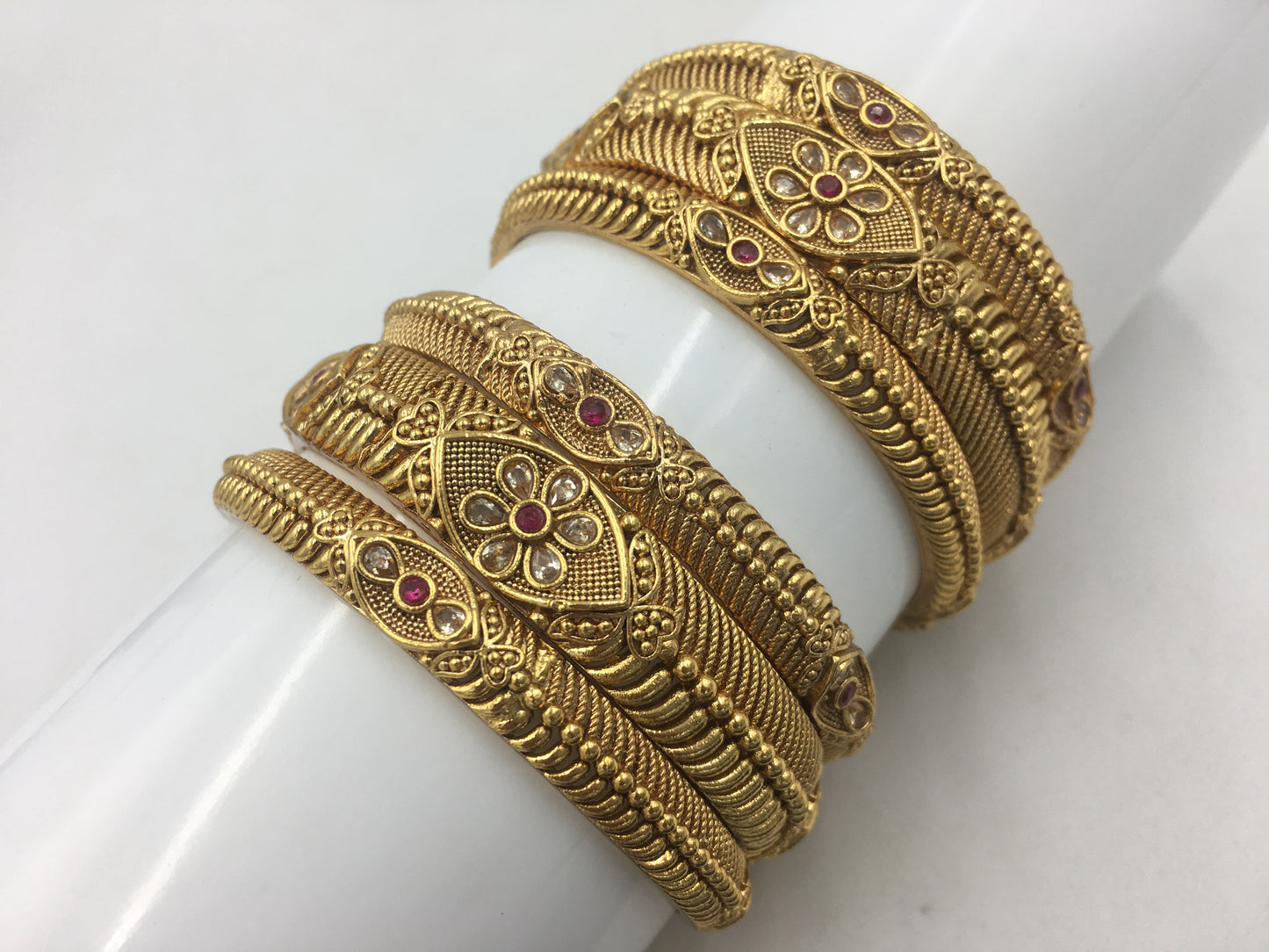 VIDHITHA RAJWADI BRASS BANGLES
