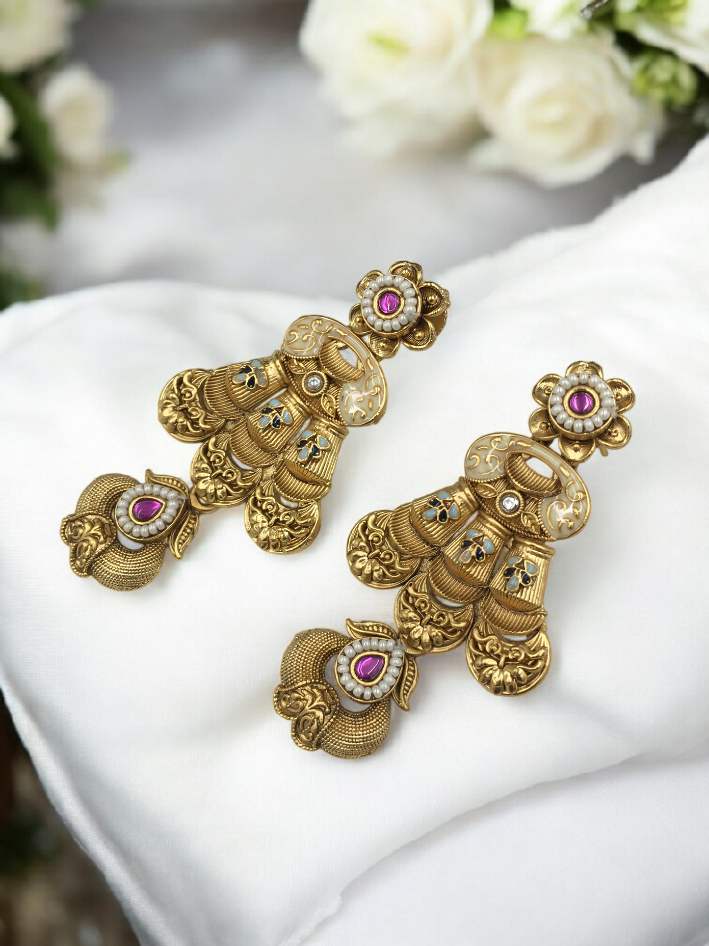 ADHVITA BRASS NECKLACE SET