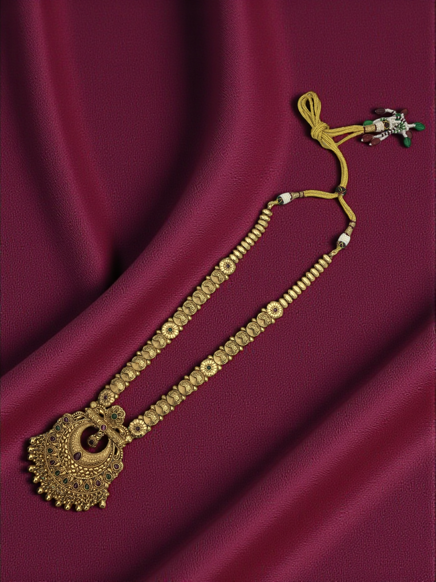 CATHERINE BRASS NECKLACE SET