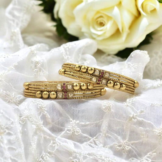 ALPANA RAJWADI BRASS BANGLES