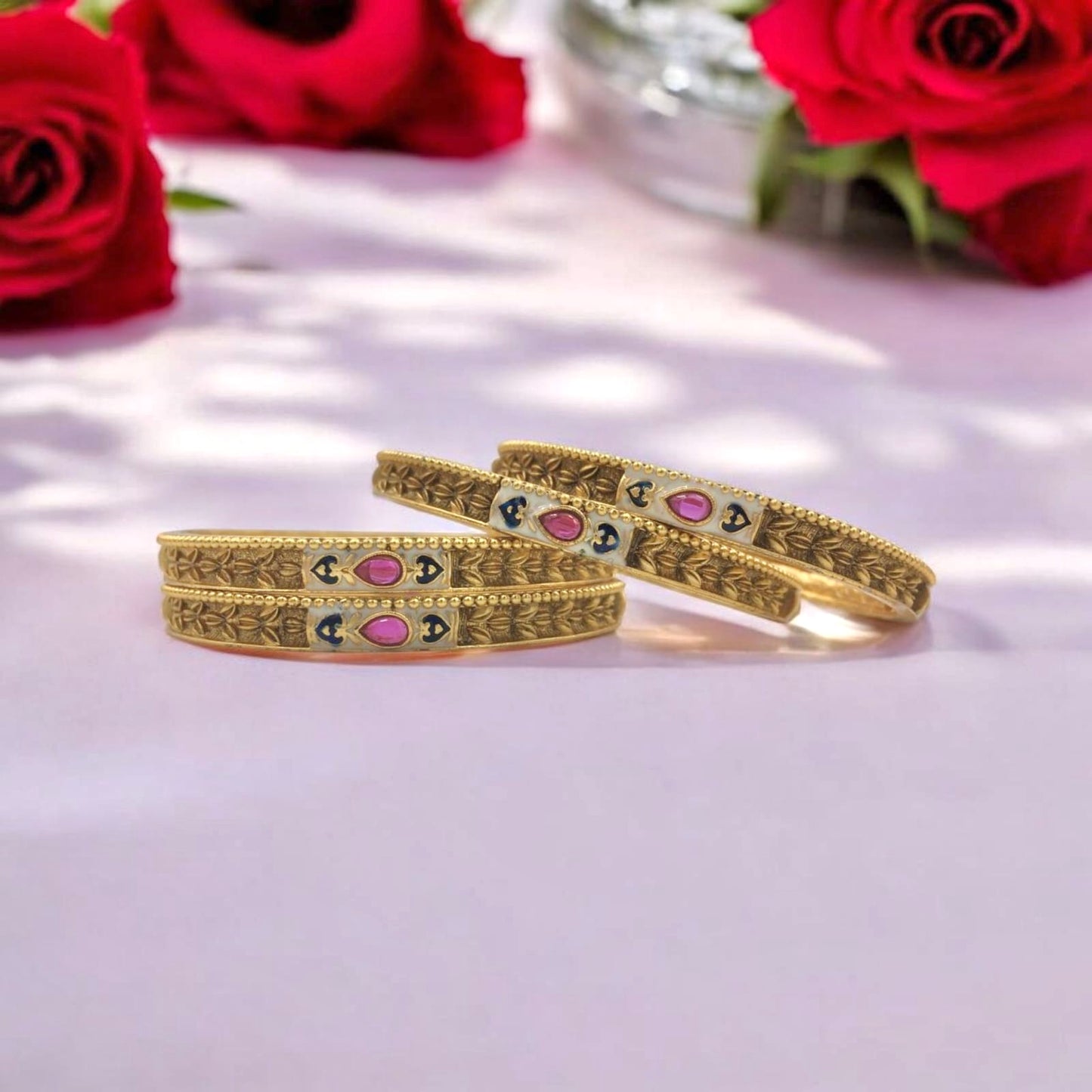 PADMAPRIYA RAJWADI BRASS BANGLES