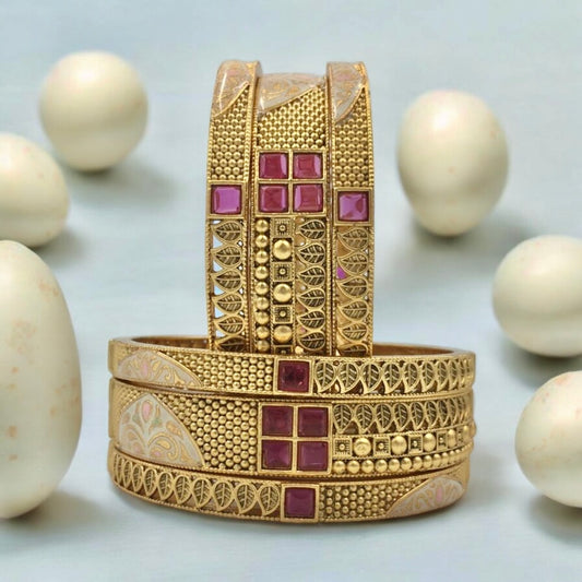 SARVANI RAJWADI BRASS BANGELS