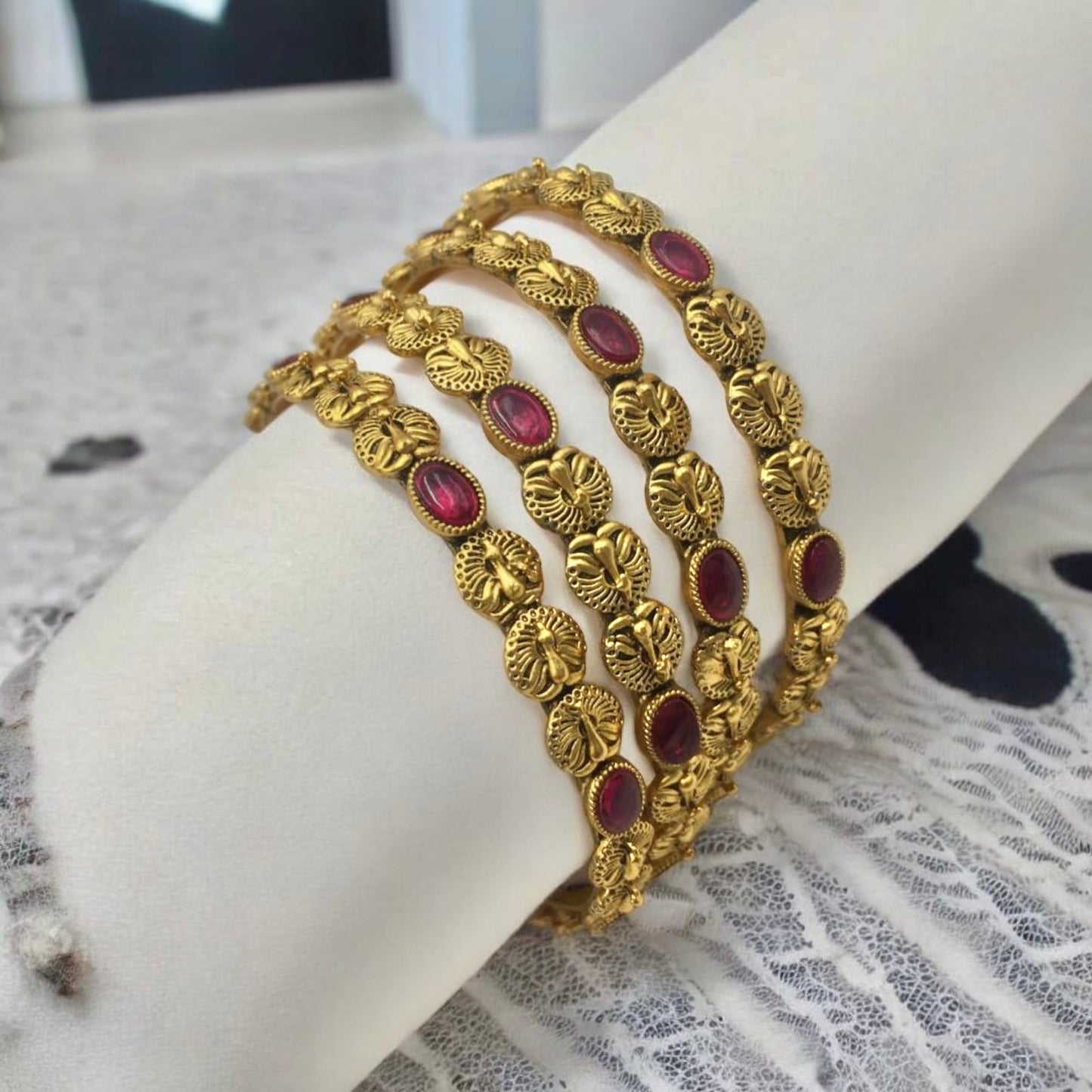 REVA RAJWADI BRASS BANGLES