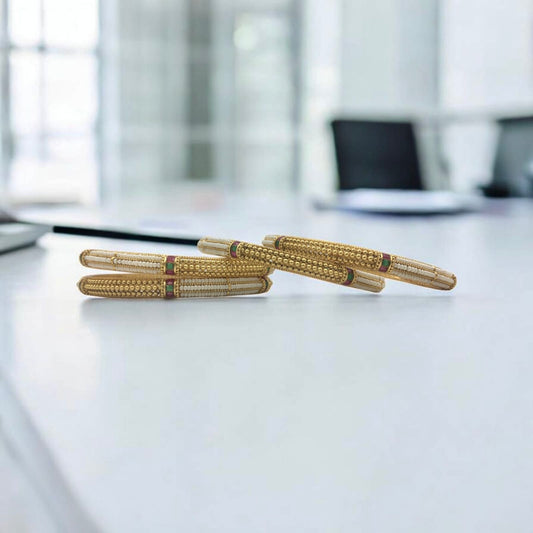 KESHAVI RAJWADI BRASS BANGLES