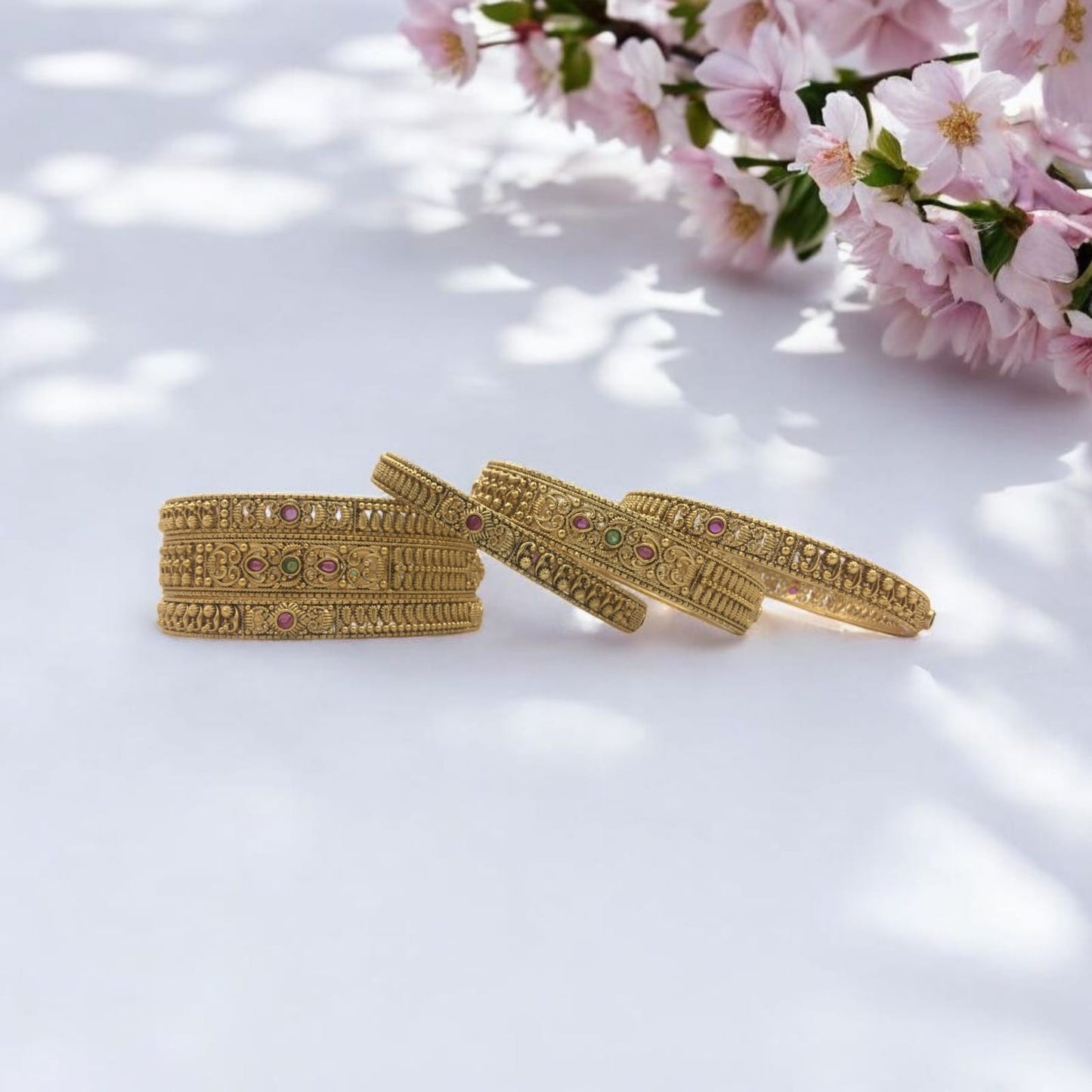 SASHI RAJWADI BRASS BANGLES