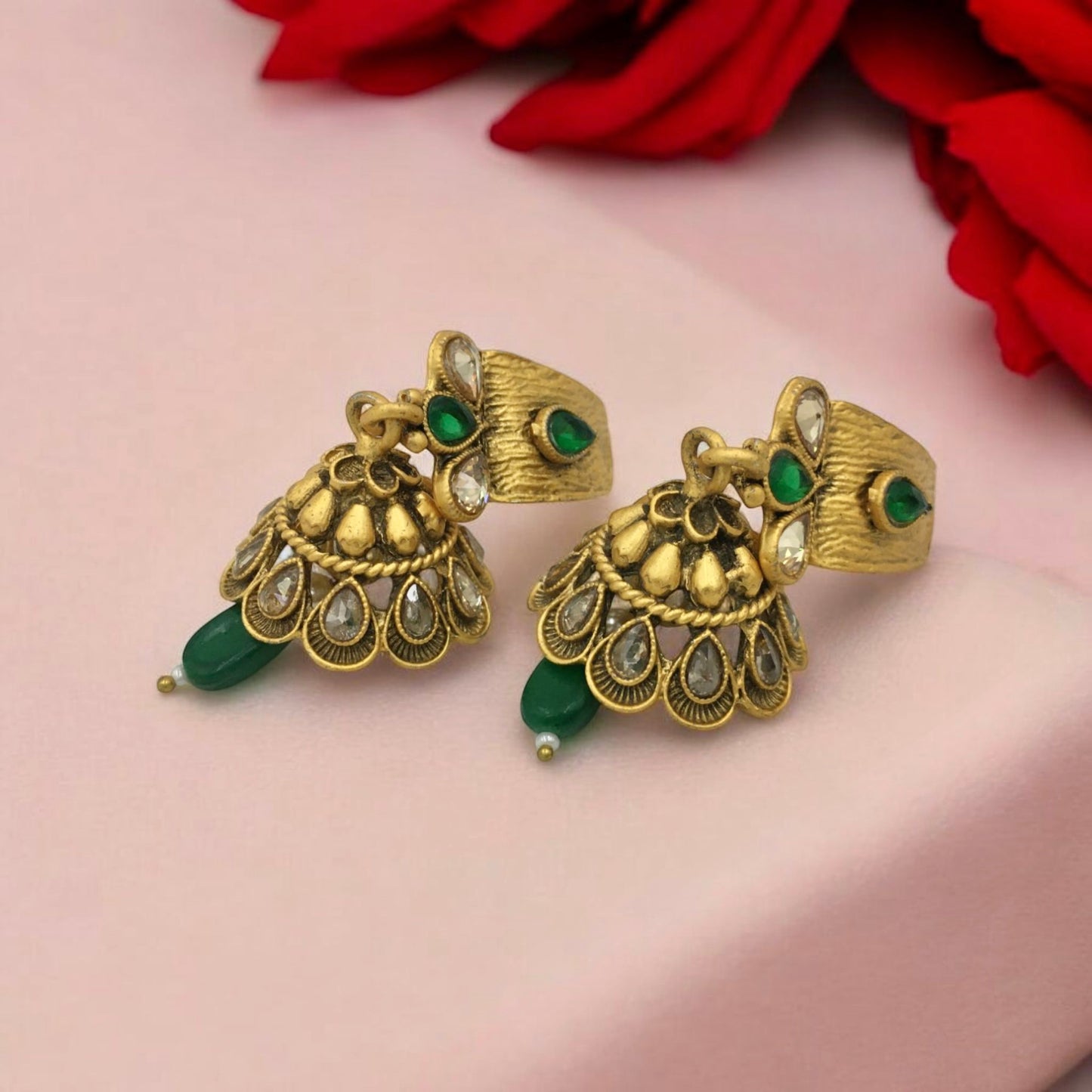 MANDHIRA BRASS NECKLACE SET