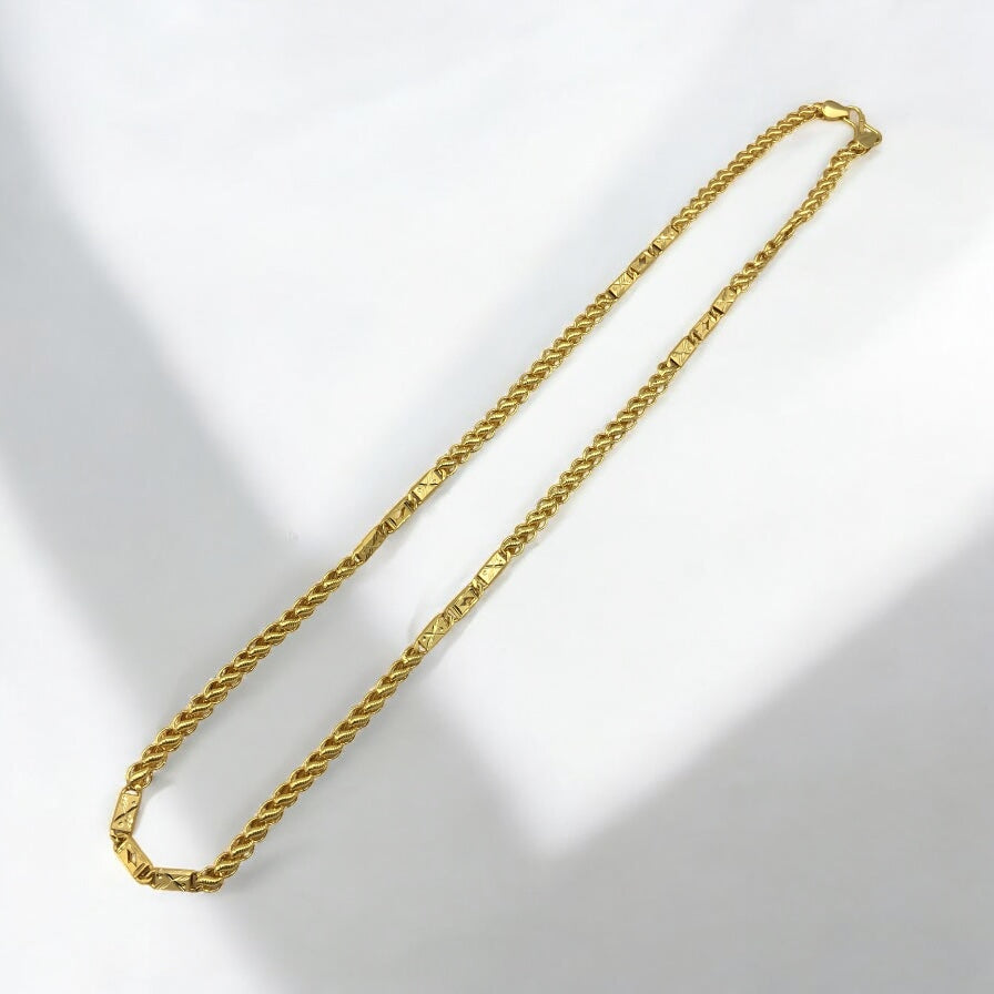 GRAND GOLD 24 INCH MEN'S CHAIN