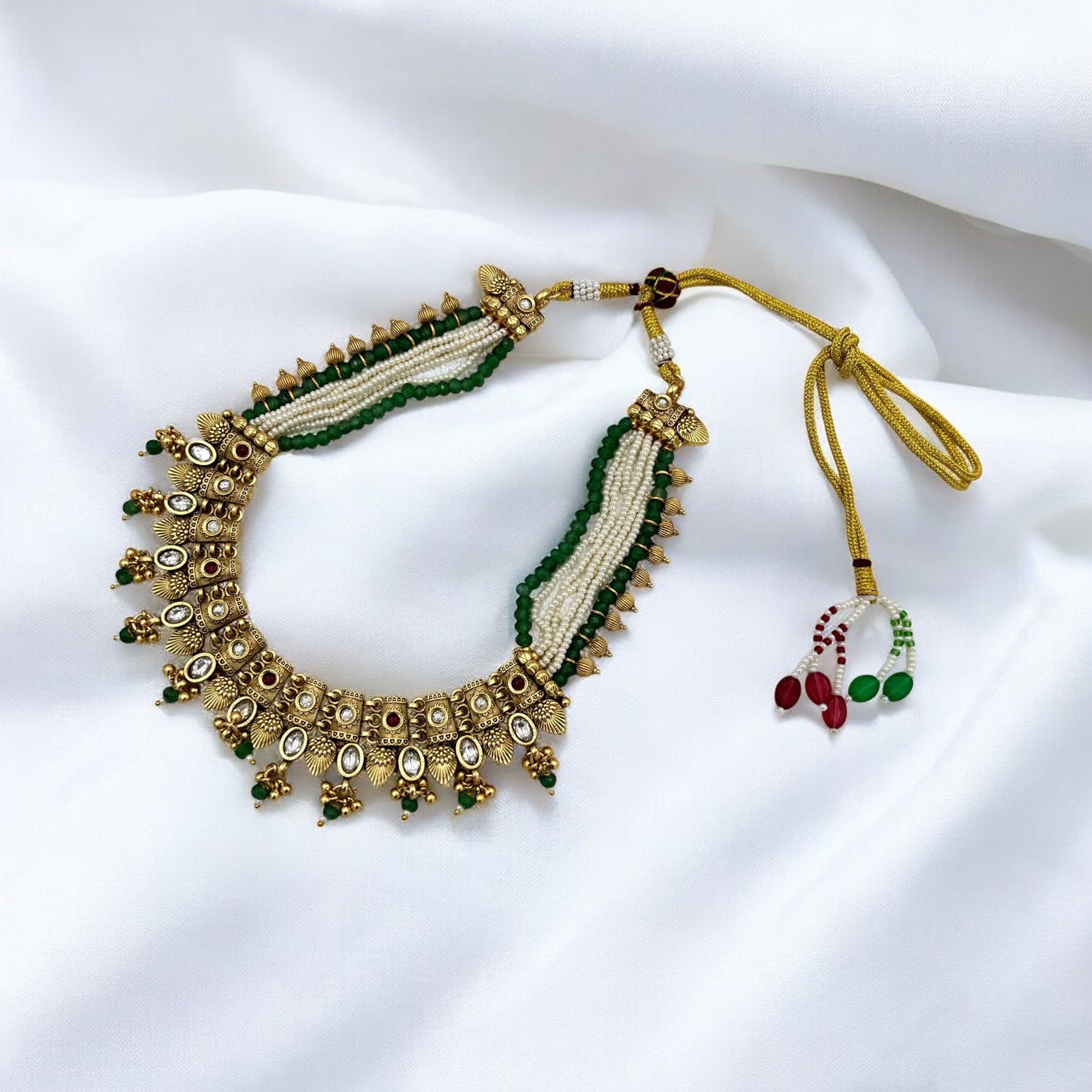 AVANTIKA RAJWADI NECKLACE SET