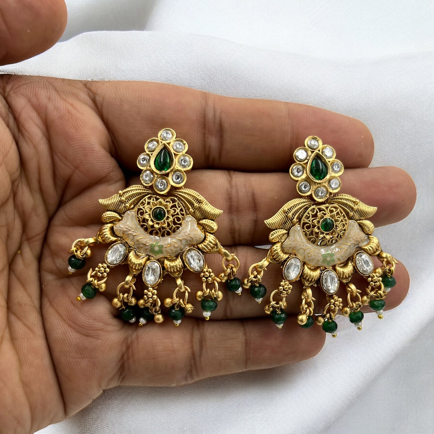 RAJESHWARI RAJWADI NECKLACE SET