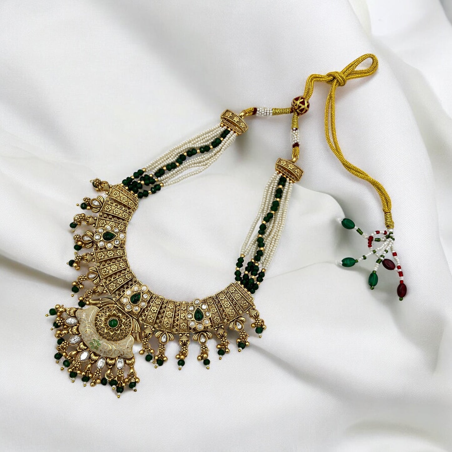 RAJESHWARI RAJWADI NECKLACE SET