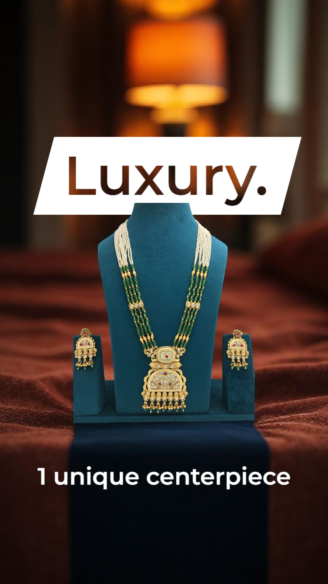 MARYAM BRASS NECKLACE SET