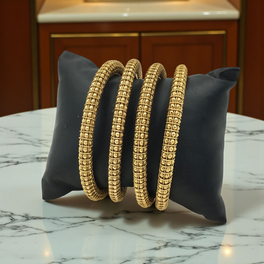 ANASHYA RAJWADI BRASS BANGLES