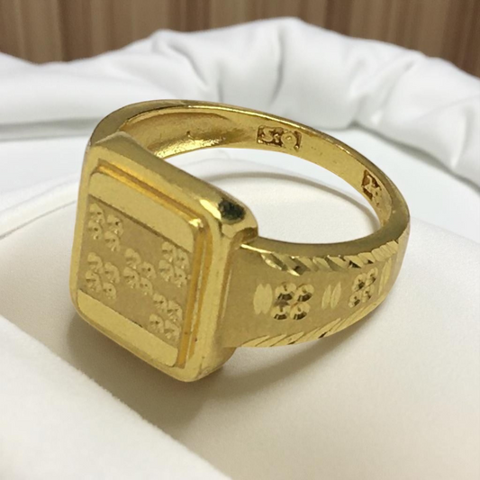 KAIRAV MICRO GOLD PLATED RING