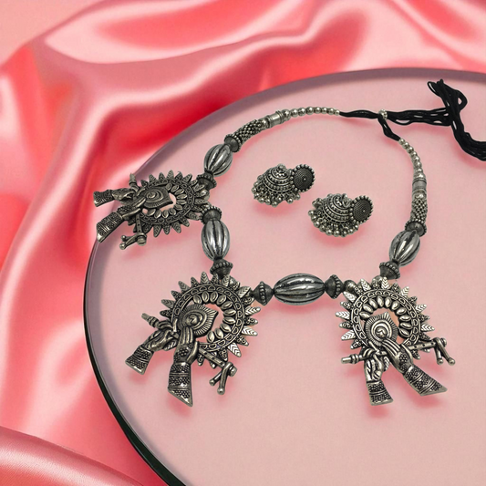 VIBRANT OXIDIZED SET FOR NAVRATRI GARBA