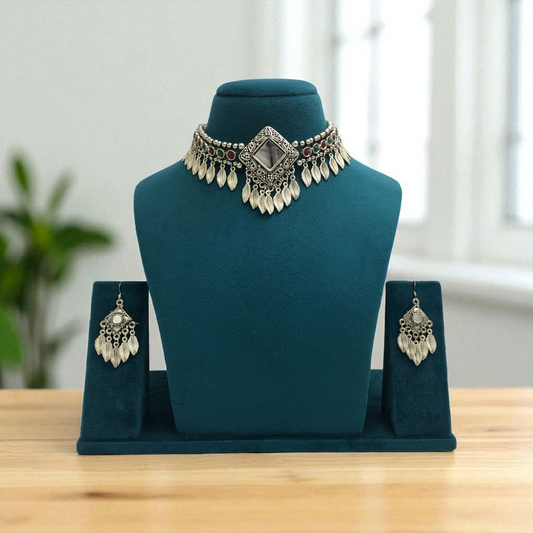 AADRI OXIDIZED SET FOR NAVRATRI GARBA