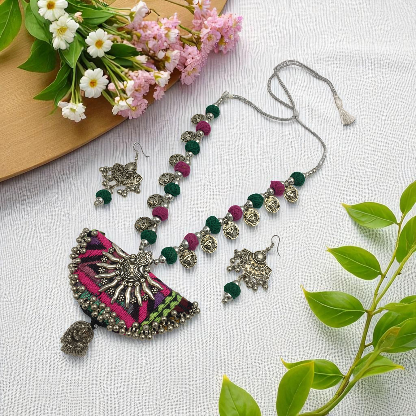 MANIKYA OXIDIZED SET FOR NAVRATRI GARBA